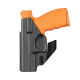 Imagem adicional 5 do item COLDRE KYDEX IWB 2.0 DESTRO PARA TAURUS STRIKER - INVICTUS