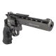 Imagem adicional 1 do item REVÓLVER DE PRESSÃO CO2 703B 8" FULL METAL 4,5MM - ROSSI