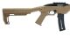 Imagem adicional 0 do item RIFLE CAL. 22LR 18" CBC TACTICAL SEMIAUTO CORONHA TATICA TAN EM POLIMERO - OXIDAÇÃO NEGRA