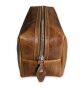 Imagem adicional 1 do item NECESSAIRE DE COURO NATURAL UNISSEX CAMEL