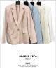 Imagem adicional 0 do item Blazer Alfaiataria Off White Linho Rami - Nuki