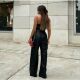 Imagem adicional 1 do item Corset Preto Couro -  Nuki