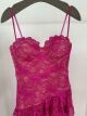 Imagem adicional 2 do item Vestido Rosa Pink Renda Midi July - Cloude