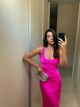 Imagem adicional 0 do item Vestido Cetim Pink Nicole marca Cloude