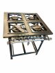 Imagem adicional 1 do item FOGÃO INDUSTRIAL BAIXA PRESSÃO 30 X 30 - 4 BOCAS 2QS 2QD ATIVO ITAJOBI