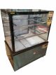 Imagem adicional 1 do item BALCÃO VITRINE REFRIGERADA VIDRO DUPLO COM RESISTÊNCIA 1 METRO PRIME VENANCIO