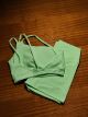 Imagem adicional 0 do item Conjunto Short e Top com Bojo Verde Requinte Claro BJFVM01 - Tamanho M
