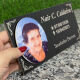 Imagem adicional 1 do item Placa ACM 246 - 20cm x 10cm (foto oval 7x9)
