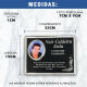 Imagem adicional 3 do item Placa ACM 390 - 25cm x 19cm (Com foto)