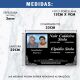 Imagem adicional 3 do item Placa ACM 350 - 33cm x 22cm (Com foto Casal)