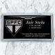 Imagem adicional 0 do item Placa ACM 045 - 23cm x 13cm (sem foto) Brasão