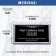 Imagem adicional 3 do item Placa - ACM 040 23cm x 13cm (Sem foto)