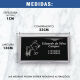 Imagem adicional 3 do item Placa ACM 043 - 23cm x 13cm (anjinho)