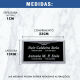 Imagem adicional 0 do item Placa - ACM 044 23cm x 13cm (Sem foto)