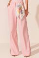 Imagem adicional 1 do item Calça Marcelle Rosa Pearl Le Blog