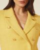 Imagem adicional 3 do item Blazer Royana Amarelo Amissima