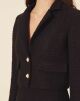Imagem adicional 1 do item Casaco Paola Preto Amissima