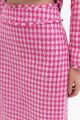 Imagem adicional 2 do item Saia Mídi Tweed Rosa La Chocolê