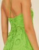 Imagem adicional 2 do item Vestido Mídi Esme Verde Amissima