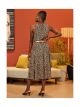 Imagem adicional 1 do item Saia Chiffon Estampada Animal Print Luzia Fazzolli