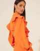 Imagem adicional 0 do item Vestido Mídi Aria Laranja Amissima