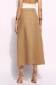 Imagem adicional 2 do item Saia Amália Caqui Latte Le Blog