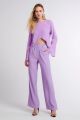 Imagem adicional 1 do item Calça Marcelle Roxo Lavanda Le Blog