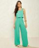 Imagem adicional 0 do item Calça Wide Leg Oasis Verde Morina