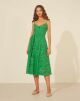 Imagem adicional 0 do item Vestido Mídi Madeleine Verde Amissima