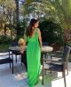 Imagem adicional 1 do item Vestido Longo Two Lace Verde Lulu