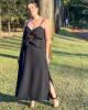 Imagem adicional 0 do item Vestido Linara Preto Aquarella