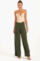 Imagem adicional 1 do item Calça Alfaiataria Prega Frente Verde Zen
