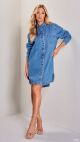 Imagem adicional 2 do item Vestido Jeans Oversized Luleg