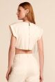 Imagem adicional 2 do item Cropped Clarissa Off White Le Blog