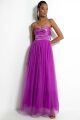 Imagem adicional 0 do item Vestido Tule Charming Roxo Ave Rara