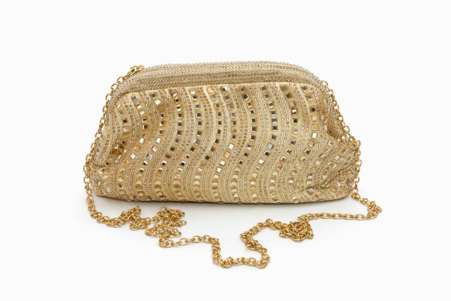 Imagem de Bolsa Crystal Gold