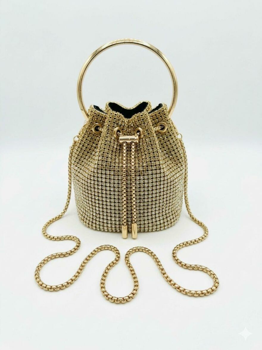 Imagem de Bolsa Degradê Dourada