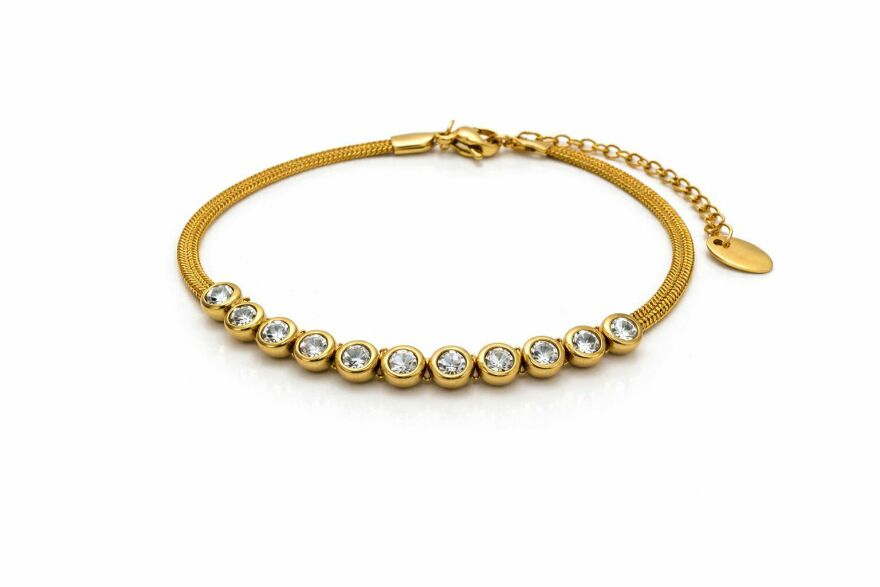 Imagem de Pulseira Brilho Dourada