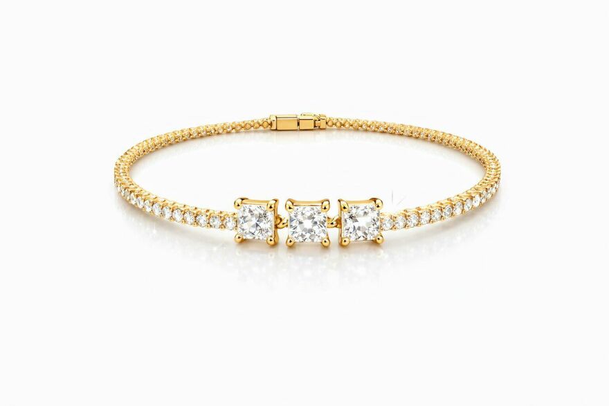 Imagem de Pulseira Três Quadrados