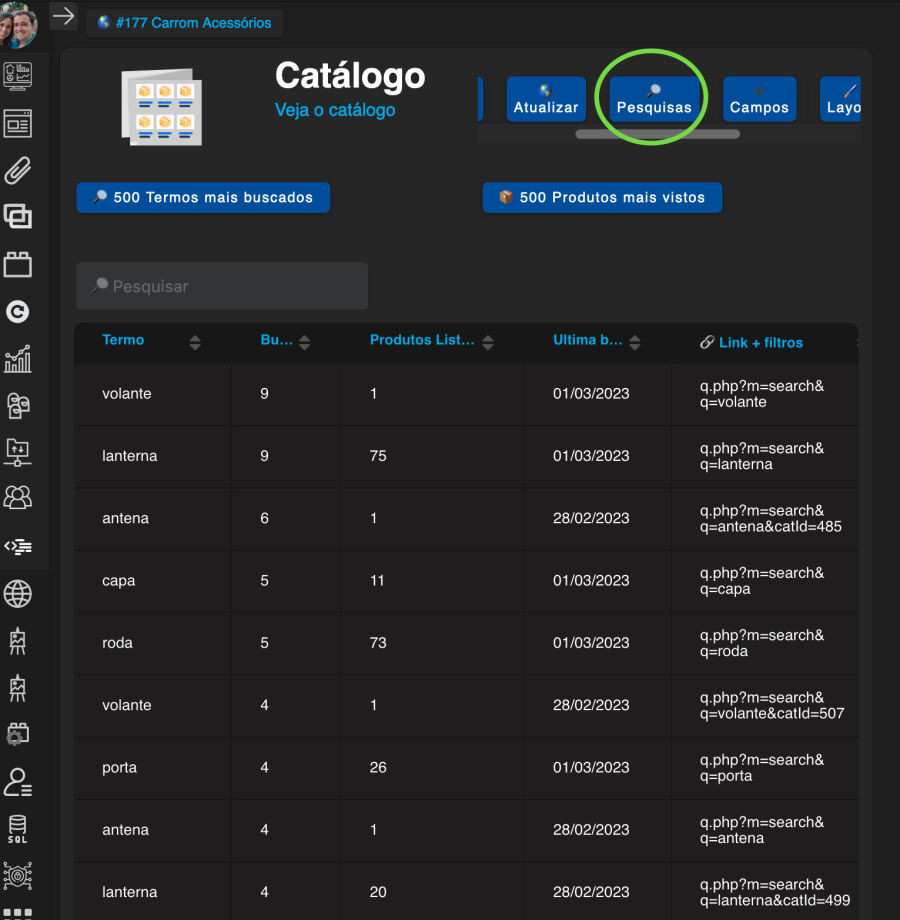 Imagem painel-buscas