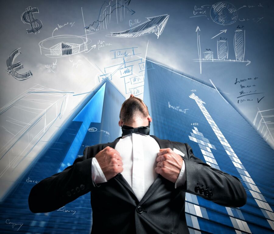 Imagem successful-super-hero-businessman