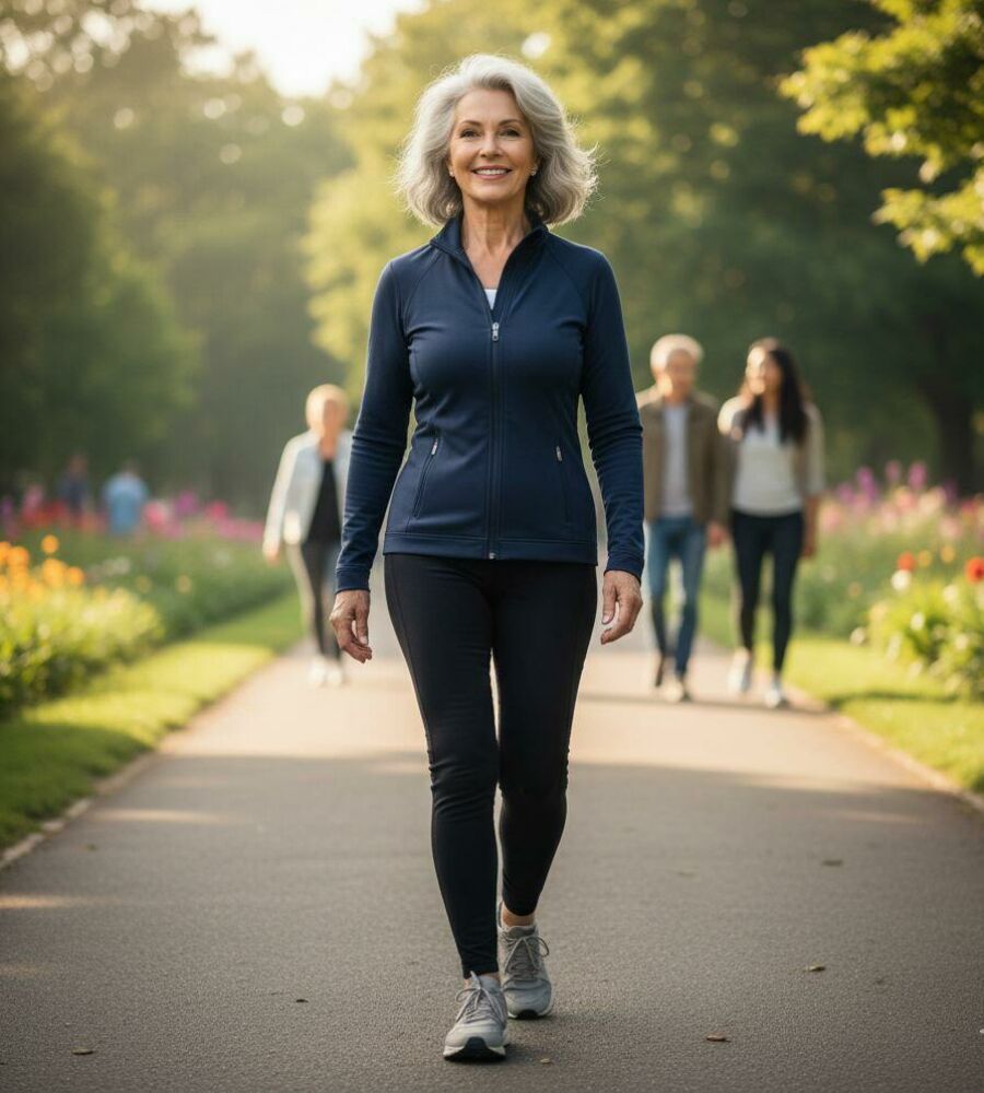 Image: Combined with strength training, creatine supports a stronger and more functional, active aging process.