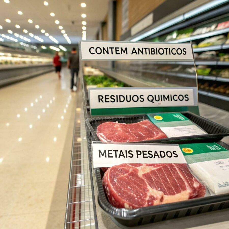 Imagem Além-das-bactérias-resistentes-há-mais-riscos-silenciosos-a-presença-de-resíduos-químicos-e-medicamentosos-nas-carnes