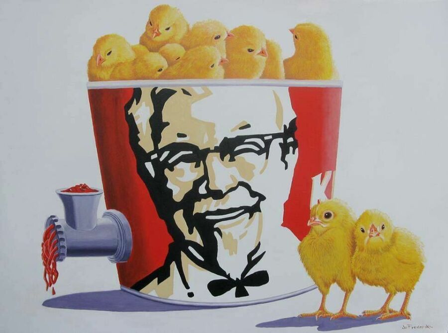 Imagem Comendo-pintinhos