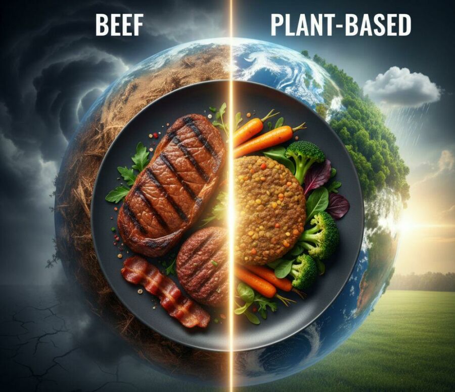 Image: There is no such thing as food without impact, but there is a huge difference between choices.