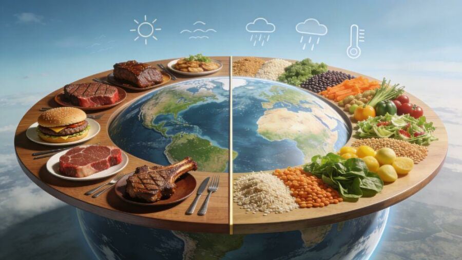 Image: The global food system has entered the center of the climate debate, and the protein we choose is part of that equation.