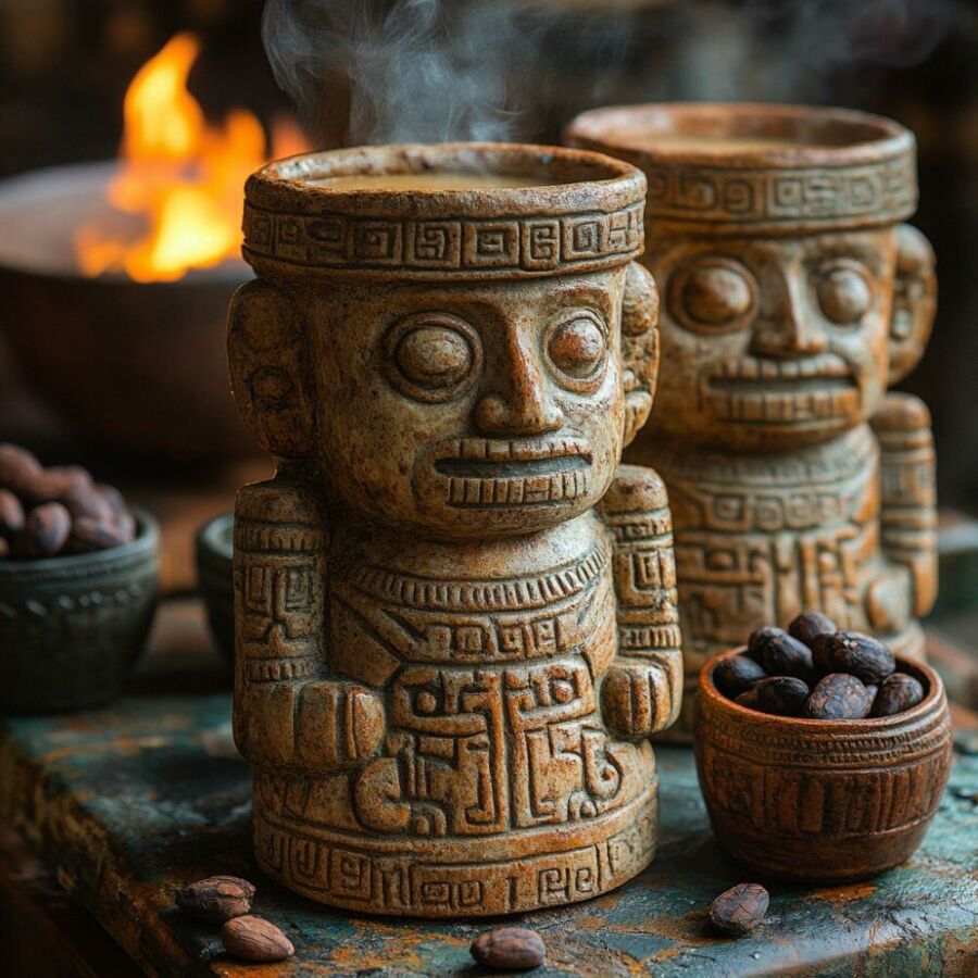 Image: Before it was sweet, chocolate was a bitter and sacred drink.
