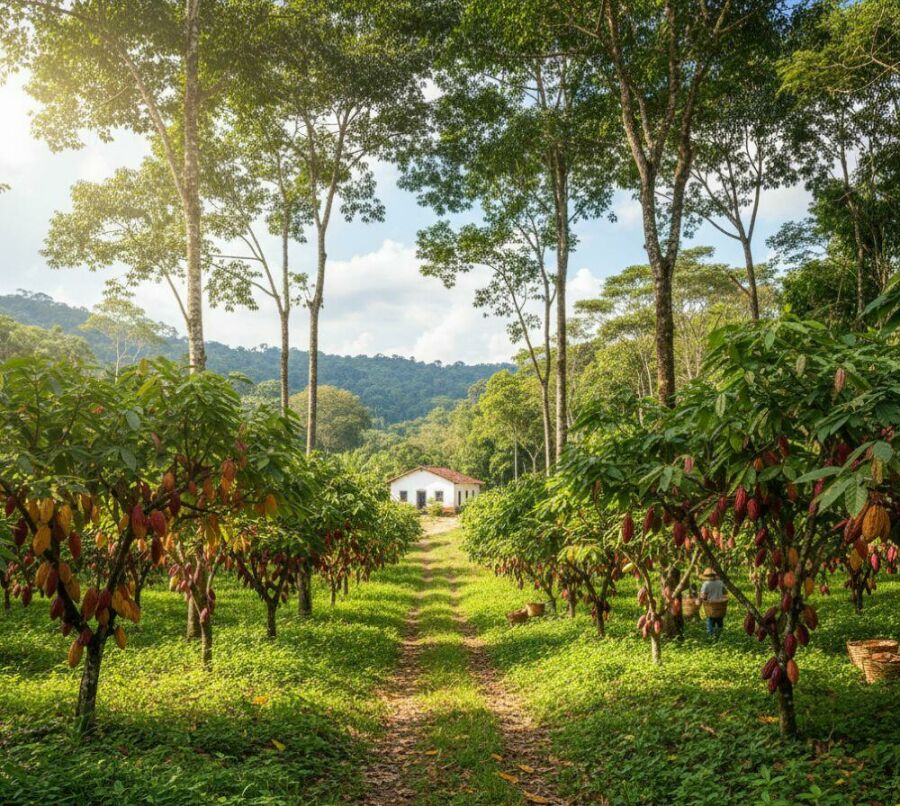 Image: Real chocolate starts in the field