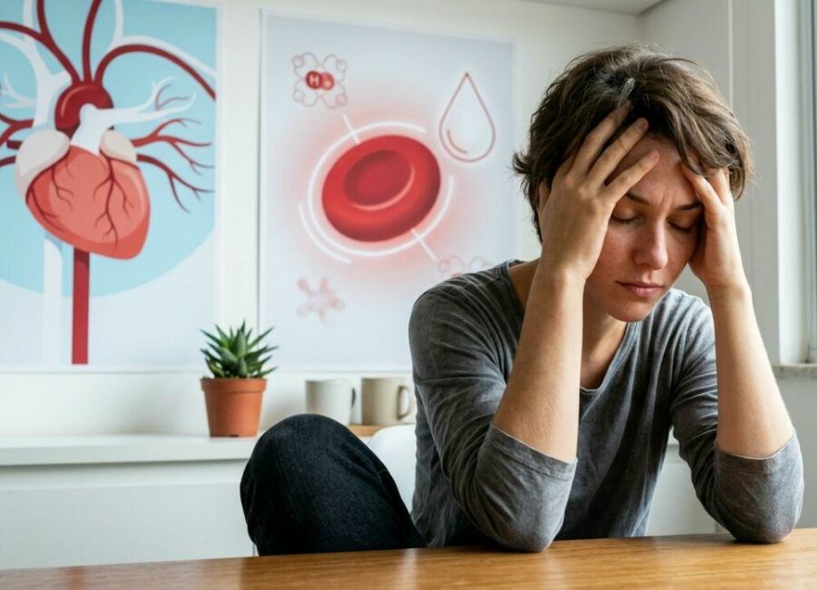 Image A: Iron deficiency can be corrected without harming the body.