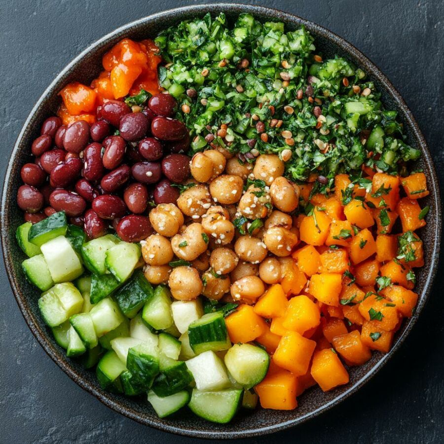 Imagem Uma-alimentação-centrada-em-vegetais-integrais-aumenta-a-diversidade-bacteriana-e-protege-o-intestino